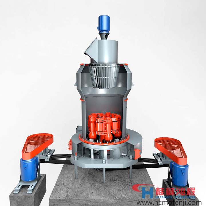 桂林鴻程磨粉機，雷蒙磨粉機升級版， HC1700縱擺磨粉機